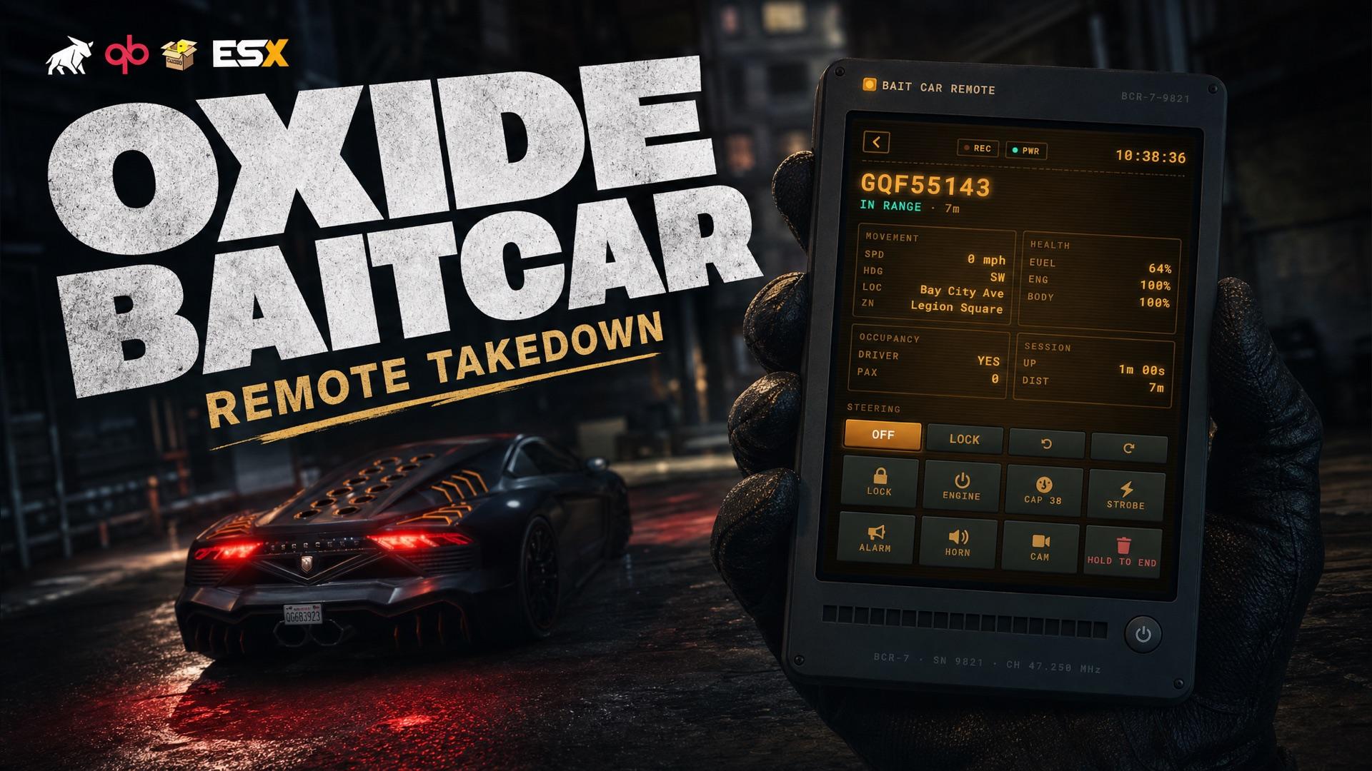 OXIDE BAIT CAR