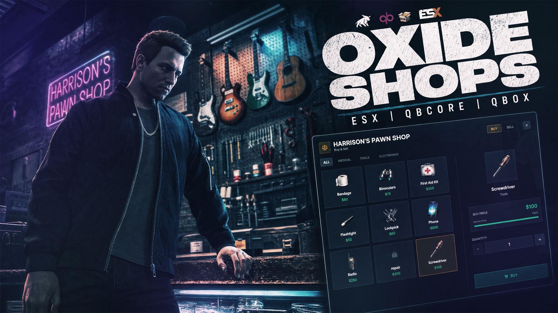 OXIDE SHOPS